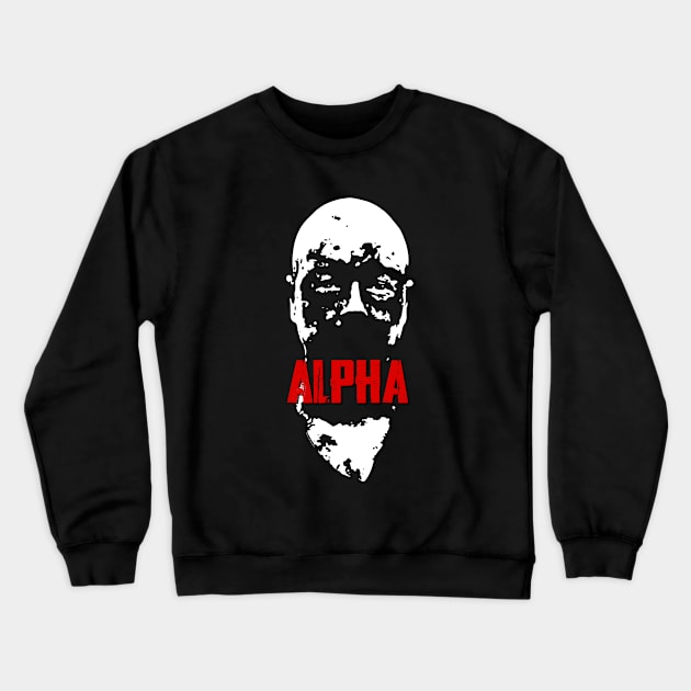 ALPHA - TWD Crewneck Sweatshirt by ROBZILLA